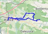 Trasa z dnia 2014-05-25 15:25 - mapa trasy gps - rower trekkingowy