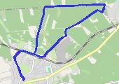 Trasa z dnia 2014-05-25 16:19 - mapa trasy gps - rower górski