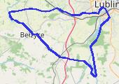 Trasa z dnia 2014-05-25 17:20 - mapa trasy gps - rower trekkingowy