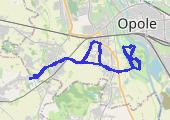 Trasa z dnia 2014-05-25 17:50 - mapa trasy gps - rower miejski