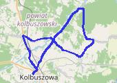 Trasa z dnia 2014-05-25 19:36 - mapa trasy gps - rower szosowy