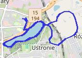 Trasa z dnia 2014-05-26 06:56 - mapa trasy gps - nordic walking