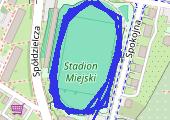 Trasa z dnia 2014-05-09 19:06 - mapa trasy gps - bieganie