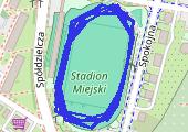 Trasa z dnia 2014-05-08 18:58 - mapa trasy gps - bieganie