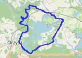 Merida Mazovia MTB Maraton - Orzysz 2012 - mapa trasy gps - rower górski