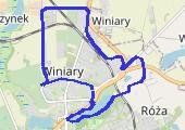 Trasa z dnia 2014-05-29 11:00 - mapa trasy gps - nordic walking