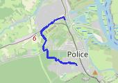 Z. Ch. Police --> Police pieszo - mapa trasy gps - spacer