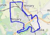 Trasa z dnia 2014-05-30 10:13 - mapa trasy gps - nordic walking