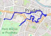 Fotografowanie Prudnika - mapa trasy gps - marsz