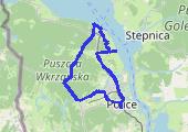 Geocatching - mapa trasy gps - rower górski