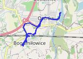 Trasa z dnia 2014-06-05 20:21 - mapa trasy gps - rower trekkingowy