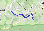 Trasa z dnia 2014-06-06 08:37 - mapa trasy gps - marsz