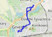 Trasa z dnia 2014-06-06 10:07 - mapa trasy gps - rower górski