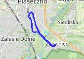 Trasa z dnia 2014-06-06 21:23 - mapa trasy gps - bieganie