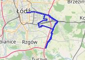 10 - mapa trasy gps - rower szosowy