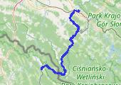 Trasa z dnia 2014-06-07 15:46 - mapa trasy gps - rower szosowy