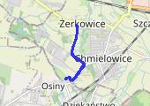 Trasa z dnia 2014-06-07 18:52 - mapa trasy gps - rower miejski