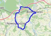 Trasa z dnia 2014-06-08 11:29 - mapa trasy gps - rower trekkingowy