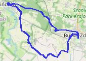 Ponidziańska 50 II edycja - mapa trasy gps - bieganie