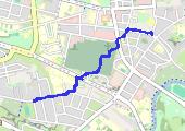 Trasa z dnia 2013-10-31 08:48 - mapa trasy gps - spacer