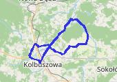 Trasa z dnia 2014-06-09 19:43 - mapa trasy gps - rower szosowy