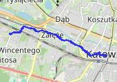 Trasa z dnia 2014-06-10 09:41 - mapa trasy gps - rower górski