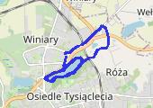 Trasa z dnia 2014-06-10 19:30 - mapa trasy gps - nordic walking