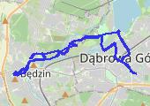 Trasa z dnia 2014-06-10 20:57 - mapa trasy gps - rower trekkingowy