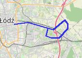 11 - mapa trasy gps - rower szosowy