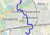 Trasa z dnia 2014-06-11 13:42 - mapa trasy gps - rower górski