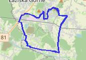 Gostyń - 20.1 km - mapa trasy gps - rower górski