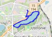 Trasa z dnia 2014-06-12 10:51 - mapa trasy gps - nordic walking