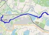 Trasa z dnia 2014-05-17 11:27 - mapa trasy gps - samochód