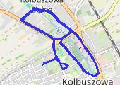 Trasa z dnia 2014-06-12 22:28 - mapa trasy gps - bieganie