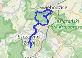 Trasa z dnia 2014-06-13 21:08 - mapa trasy gps - rower górski