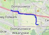 Trasa z dnia 2014-06-14 07:15 - mapa trasy gps - rower trekkingowy
