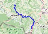 Trasa z dnia 2014-06-14 15:29 - mapa trasy gps - rower trekkingowy