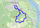 Geocatching - mapa trasy gps - spacer