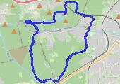 Trasa z dnia 2014-06-15 17:19 - mapa trasy gps - rower górski