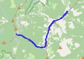 Ze Skrzycznego na Przełęcz Salmopolską - mapa trasy gps - spacer