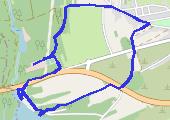 spacerek - mapa trasy gps - spacer