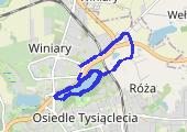 Trasa z dnia 2014-06-16 17:20 - mapa trasy gps - nordic walking