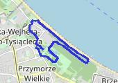 Trasa z dnia 2014-06-17 06:45 - mapa trasy gps - bieganie