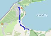 Powrot z Ustki  - dalszy ciąg przerwanej trasy 2012-08-30 17:42 - mapa trasy gps - rower trekkingowy