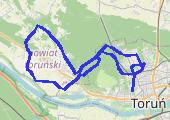 górsk - czarne błoto - mapa trasy gps - rower górski