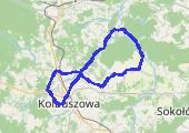 Trasa z dnia 2014-06-18 18:42 - mapa trasy gps - rower szosowy
