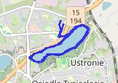 Trasa z dnia 2014-06-19 10:14 - mapa trasy gps - nordic walking
