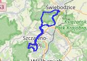 Trasa z dnia 2014-06-19 12:40 - mapa trasy gps - rower górski