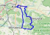 Trasa z dnia 2014-06-19 14:55 - mapa trasy gps - rower trekkingowy