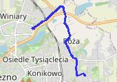 Trasa z dnia 2014-06-20 11:21 - mapa trasy gps - rower górski